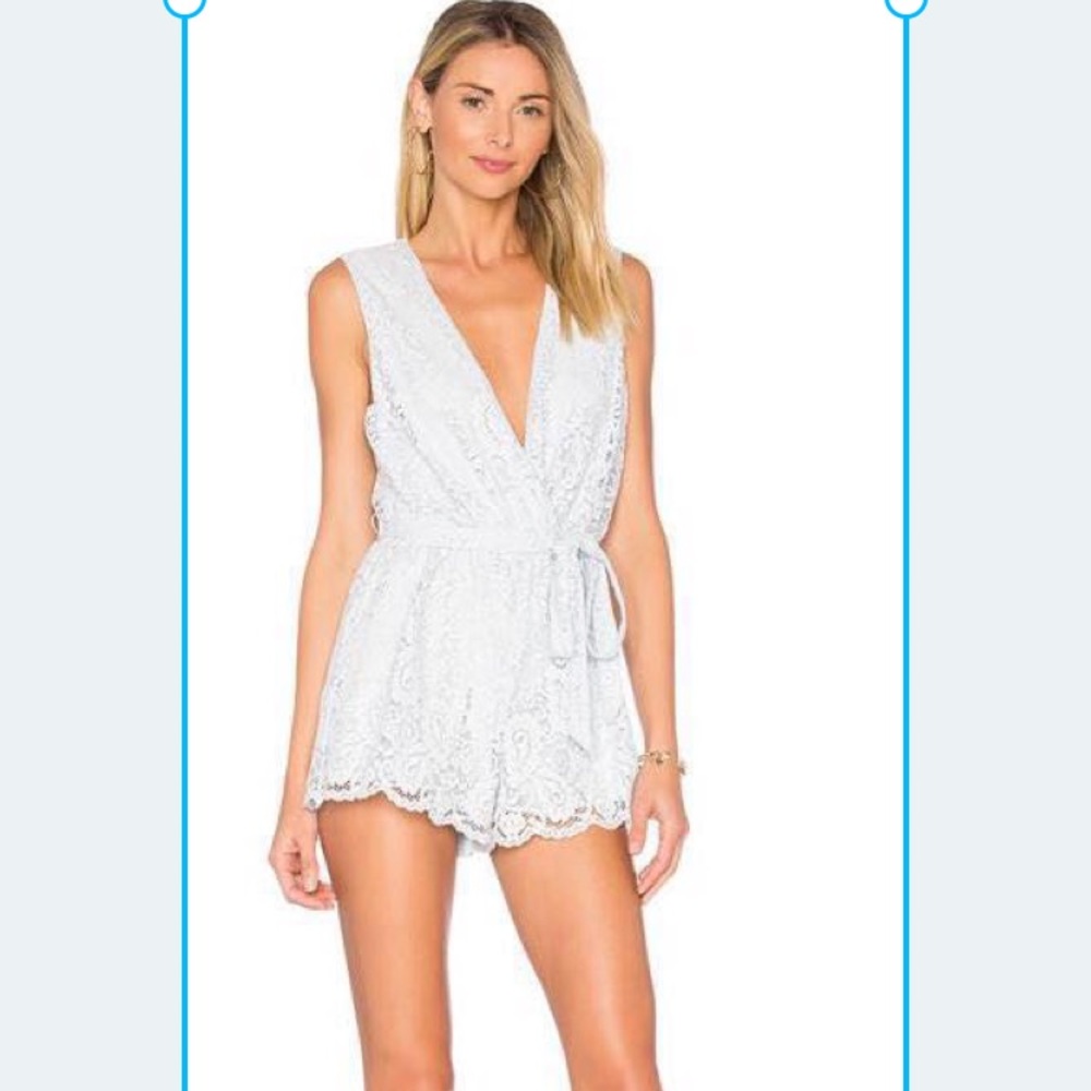 Lovers and friends light blue romper